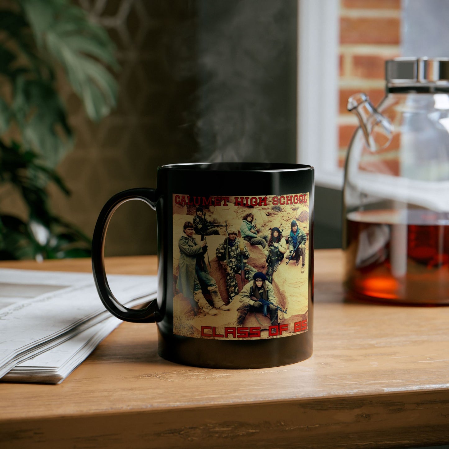 Calumet Class of '85 Mug in midnight black; 11 or 15 oz