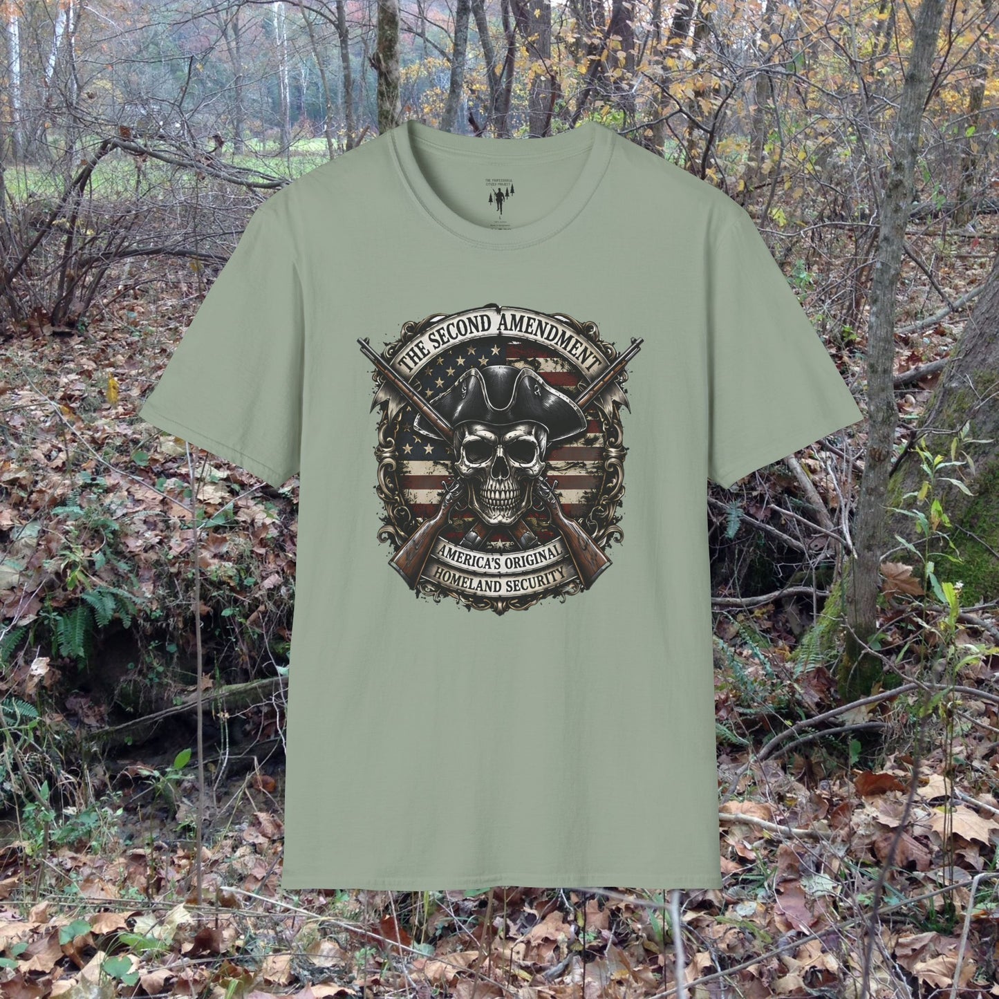 2nd Amendment Original Homeland Security Graphic T-Shirt