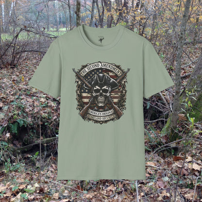 2nd Amendment Original Homeland Security Graphic T-Shirt