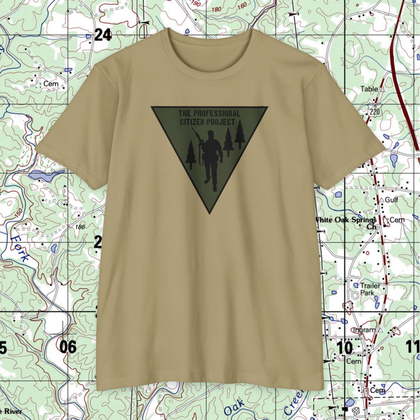 TPC Project T-Shirt Triangle Logo Graphic