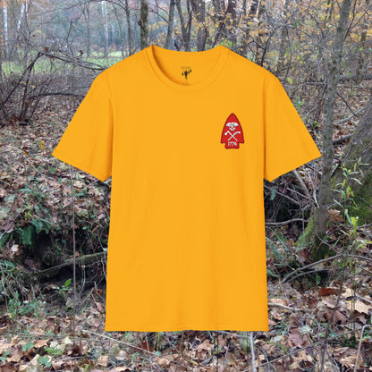Rev War Arrowhead Left Chest Graphic T-Shirt