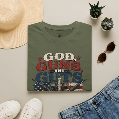 God, guns, and guts Graphic T-Shirt