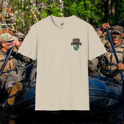 Second Ranger Battalion Left Chest Graphic T-Shirt