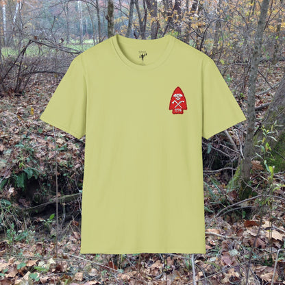 Rev War Arrowhead Left Chest Graphic T-Shirt