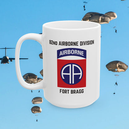82nd Airborne Division Fort Bragg Ceramic Coffee Mug