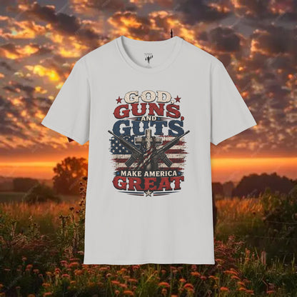 God, guns, and guts Graphic T-Shirt