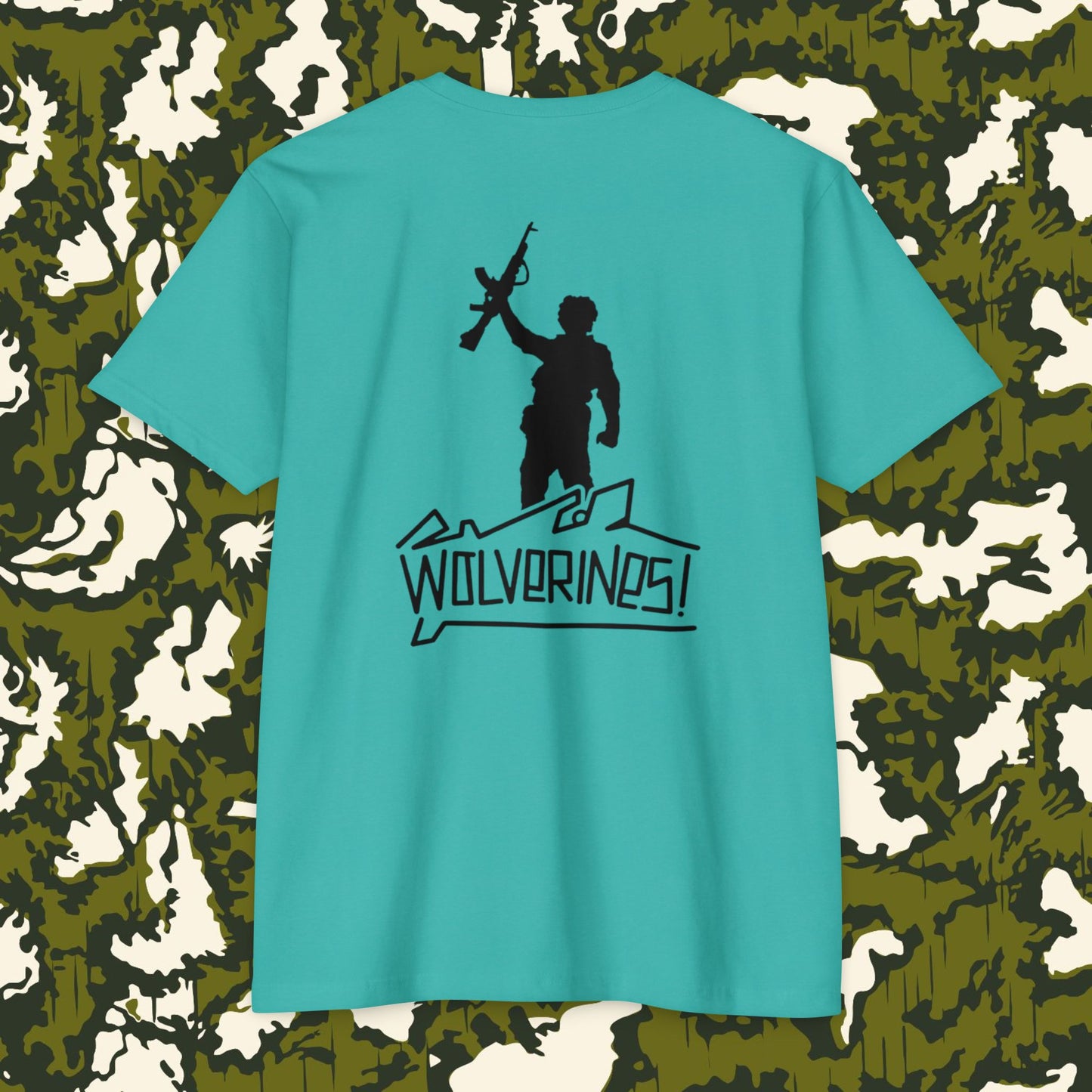 TPC Project  Recon Wolverines T-Shirt Black Graphic