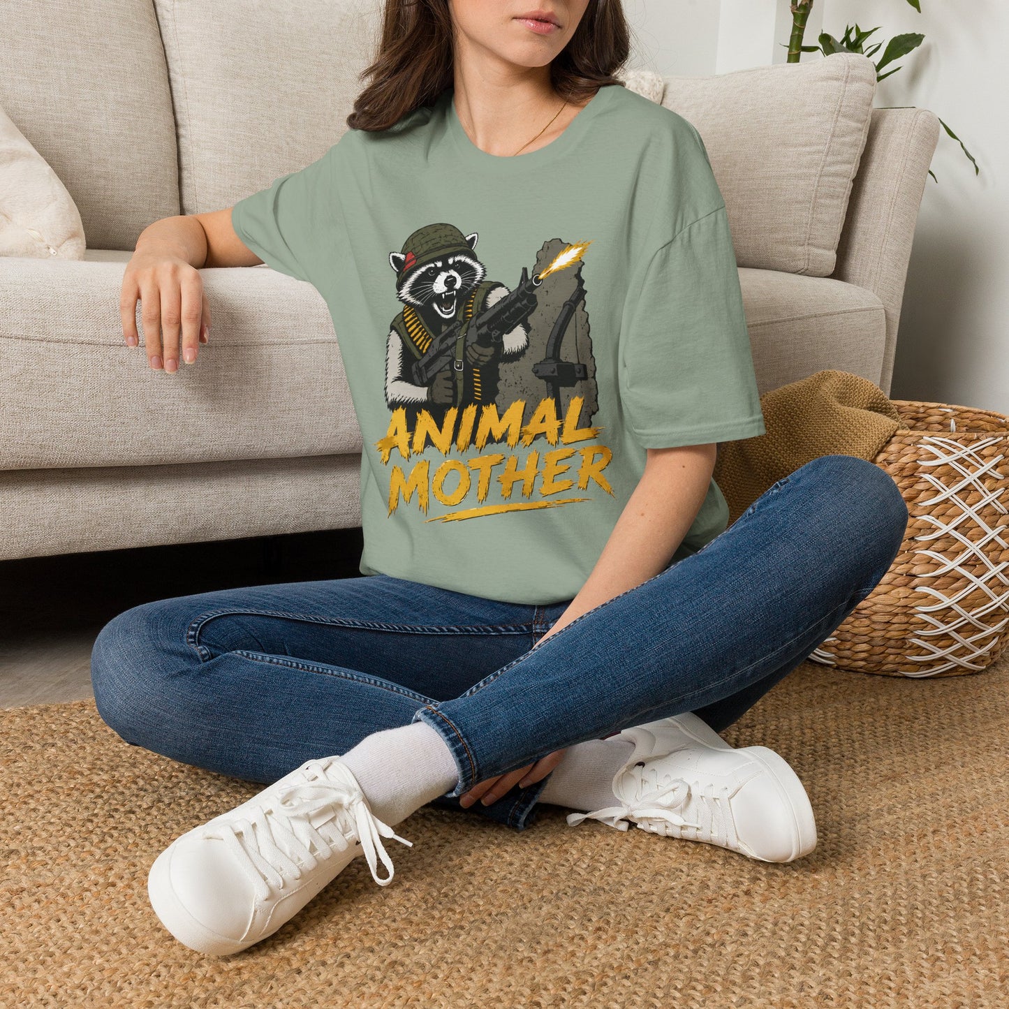 Full Metal Trash Panda Graphic T-Shirt