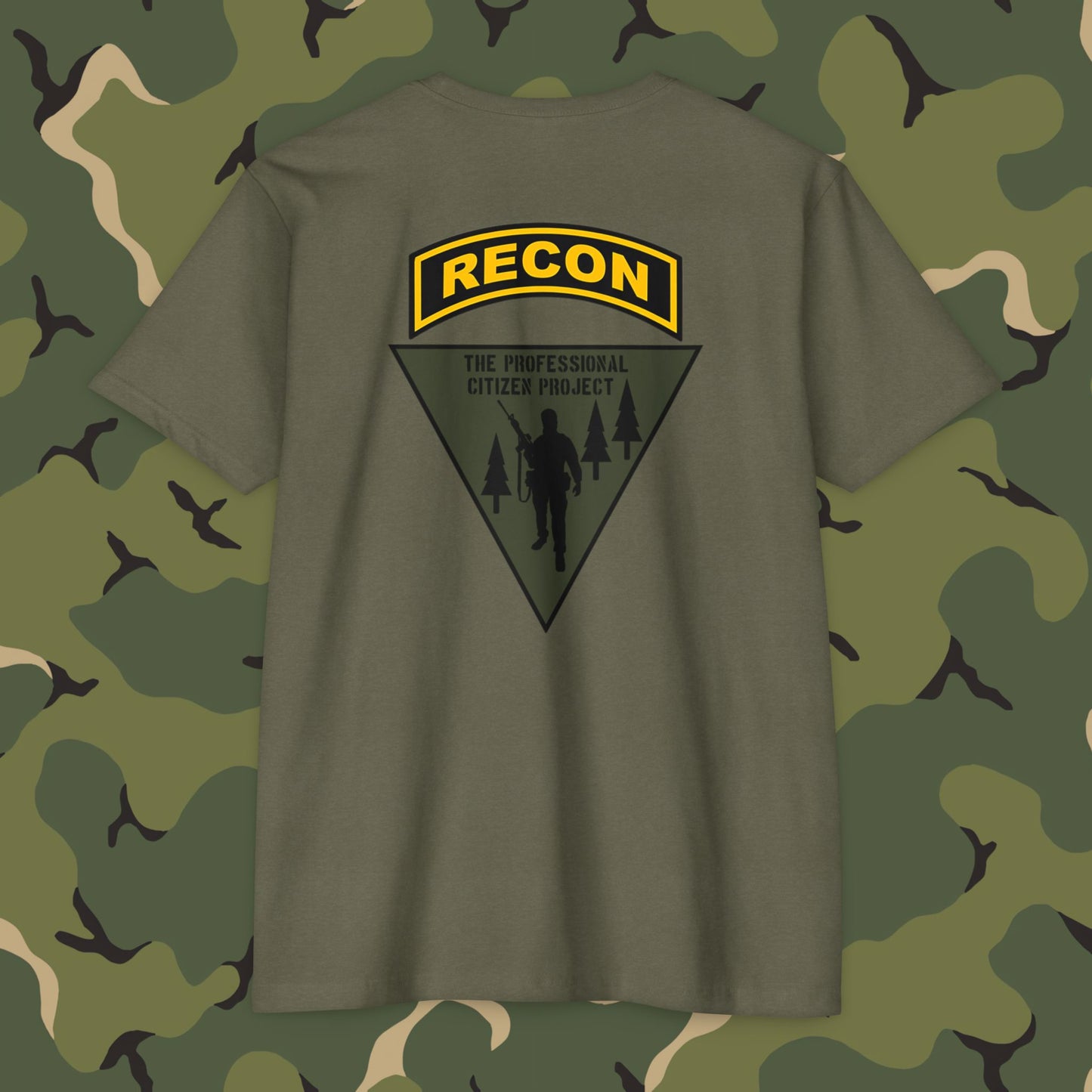 Pro Citizen Project Recon T-Shirt (black and gold tab)