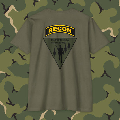 Pro Citizen Project Recon T-Shirt (black and gold tab)