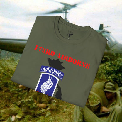 173d Airborne Vietnam Graphic T-Shirt