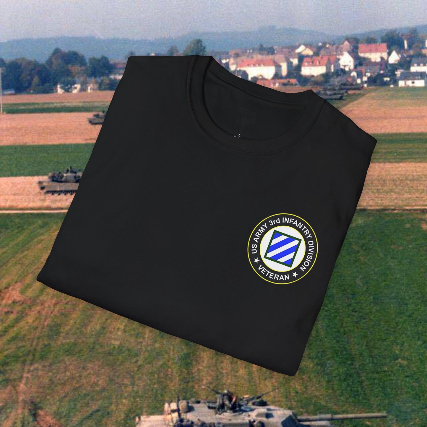 3 ID Veteran Left Chest Graphic T-Shirt