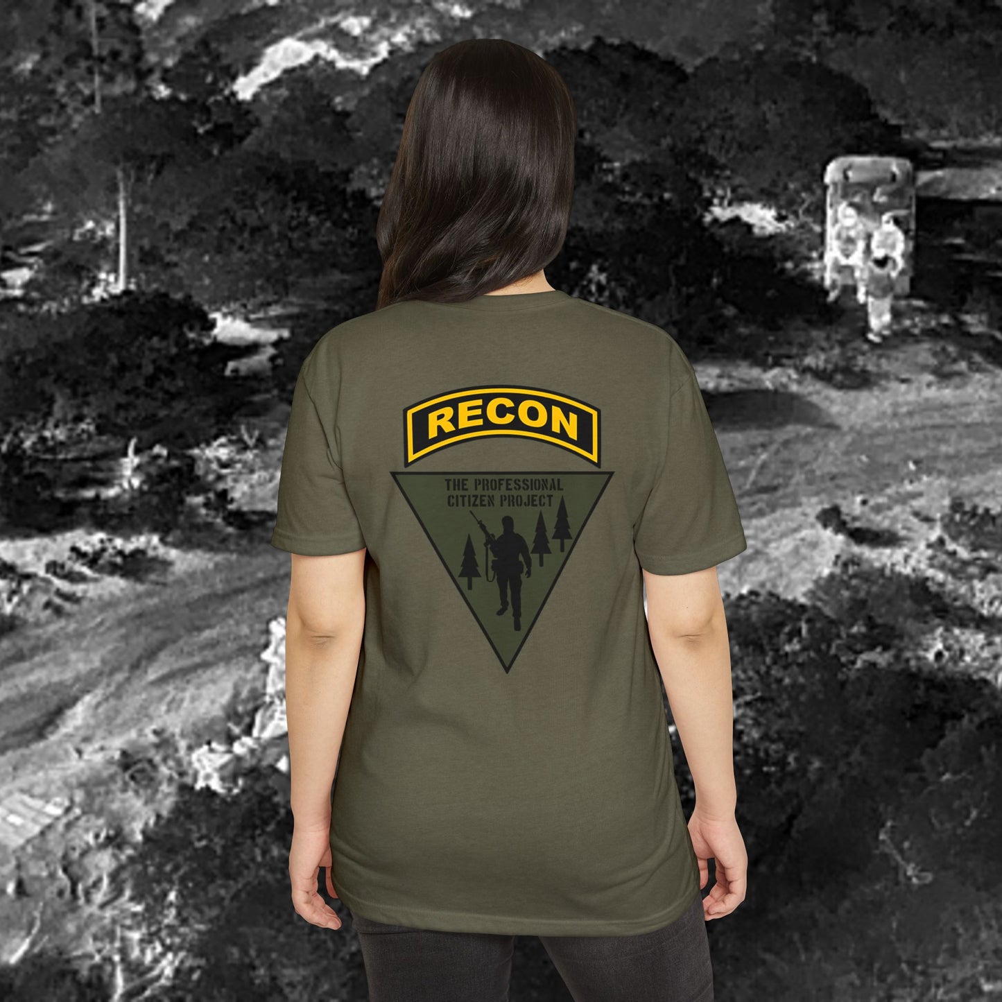 Pro Citizen Project Recon T-Shirt (black and gold tab)