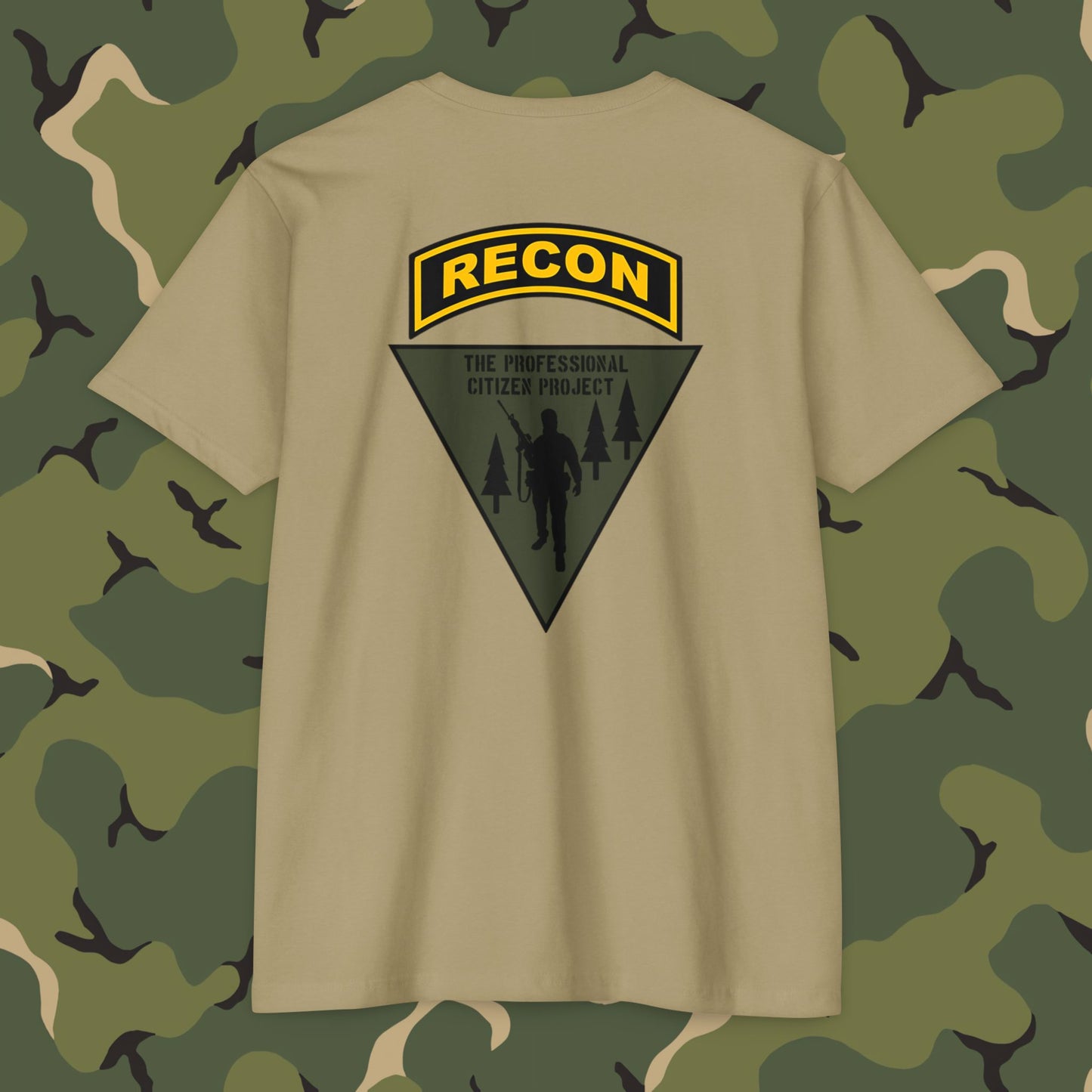 Pro Citizen Project Recon T-Shirt (black and gold tab)
