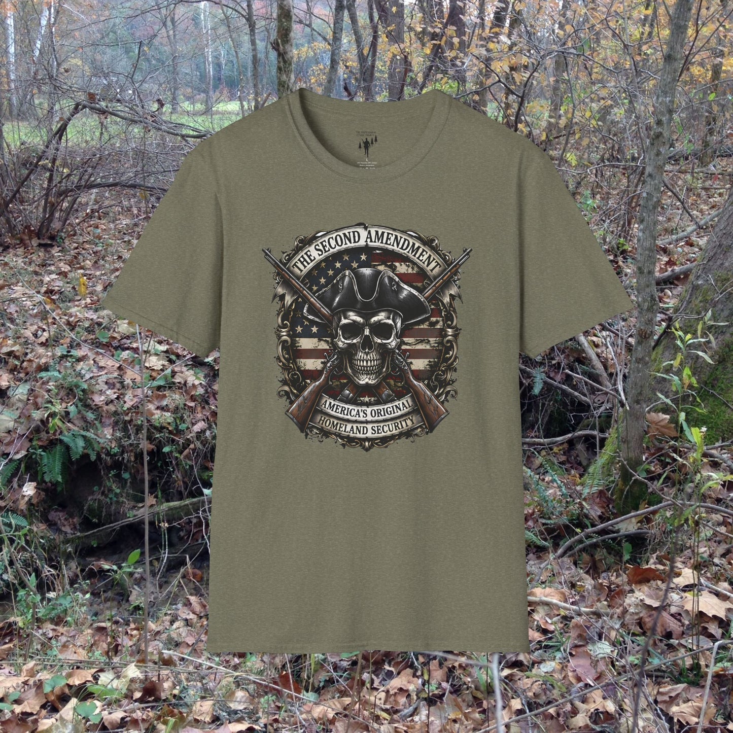 2nd Amendment Original Homeland Security Graphic T-Shirt