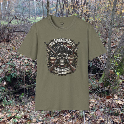 2nd Amendment Original Homeland Security Graphic T-Shirt