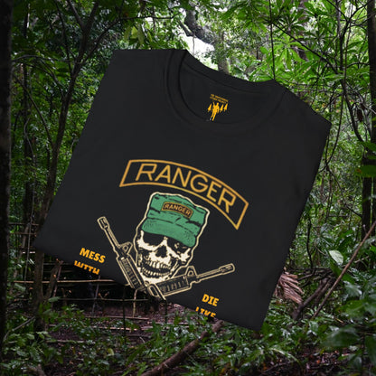 Mess With the Best Ranger Retro Graphic T-Shirt