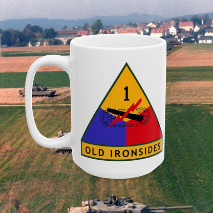First Armored Division Ceramic Coffee Mug