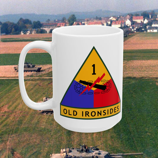 First Armored Division Ceramic Coffee Mug