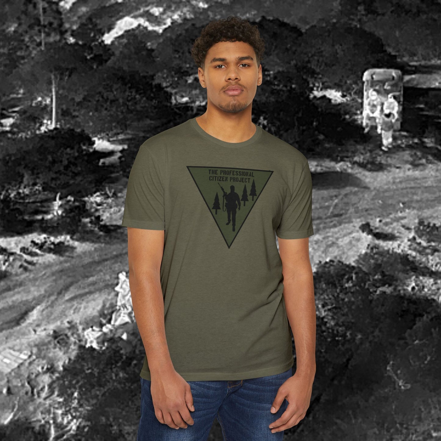 TPC Project T-Shirt Triangle Logo Graphic