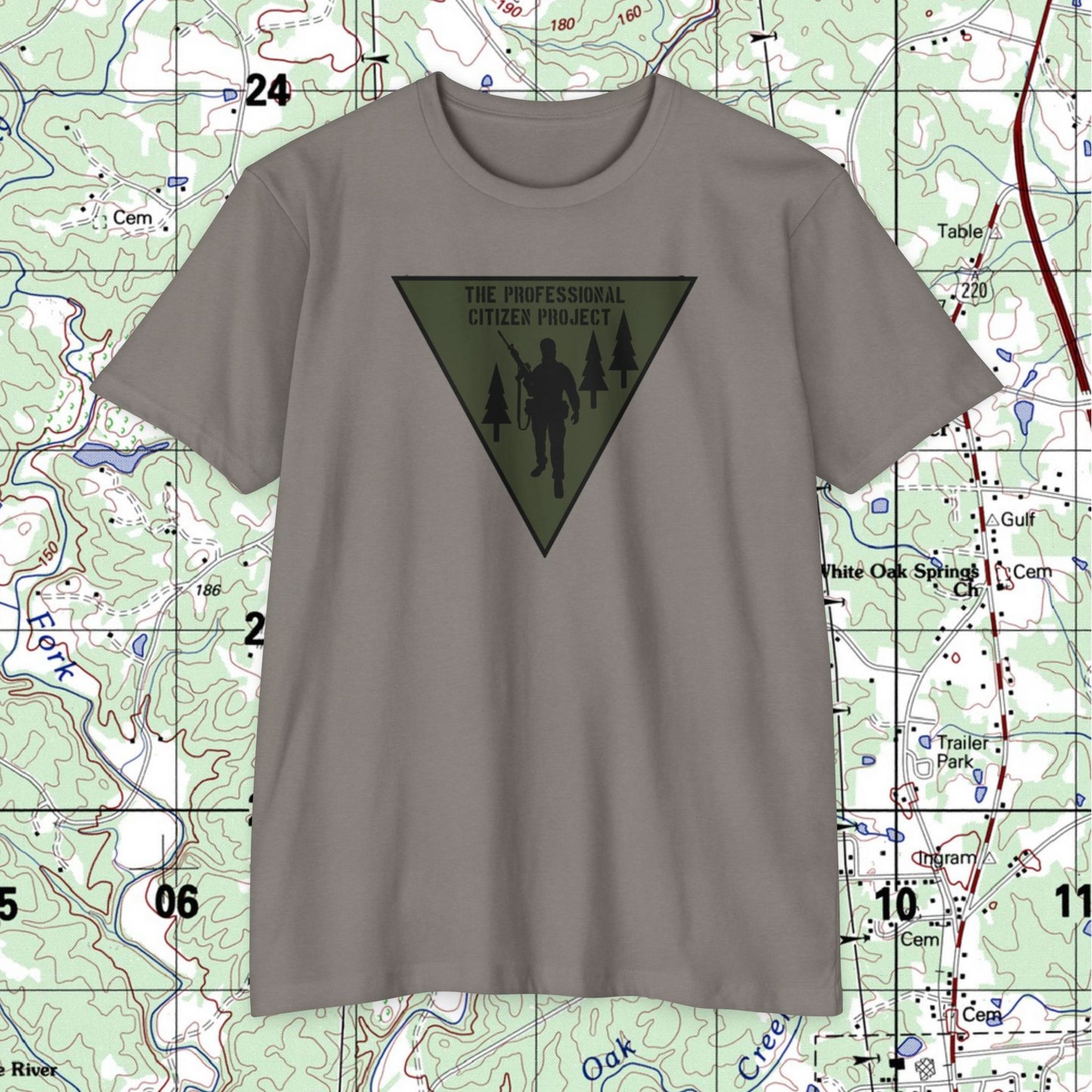 TPC Project T-Shirt Triangle Logo Graphic