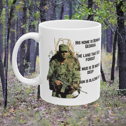 His Home is Benning Georgia Ceramic Coffee Mug