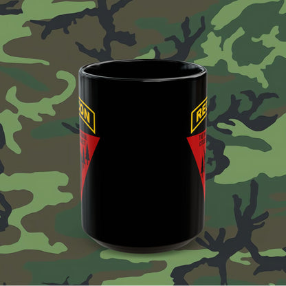 Pro Citizen Recon Coffee Mug in midnight black with full color tab; 11 or 15 oz