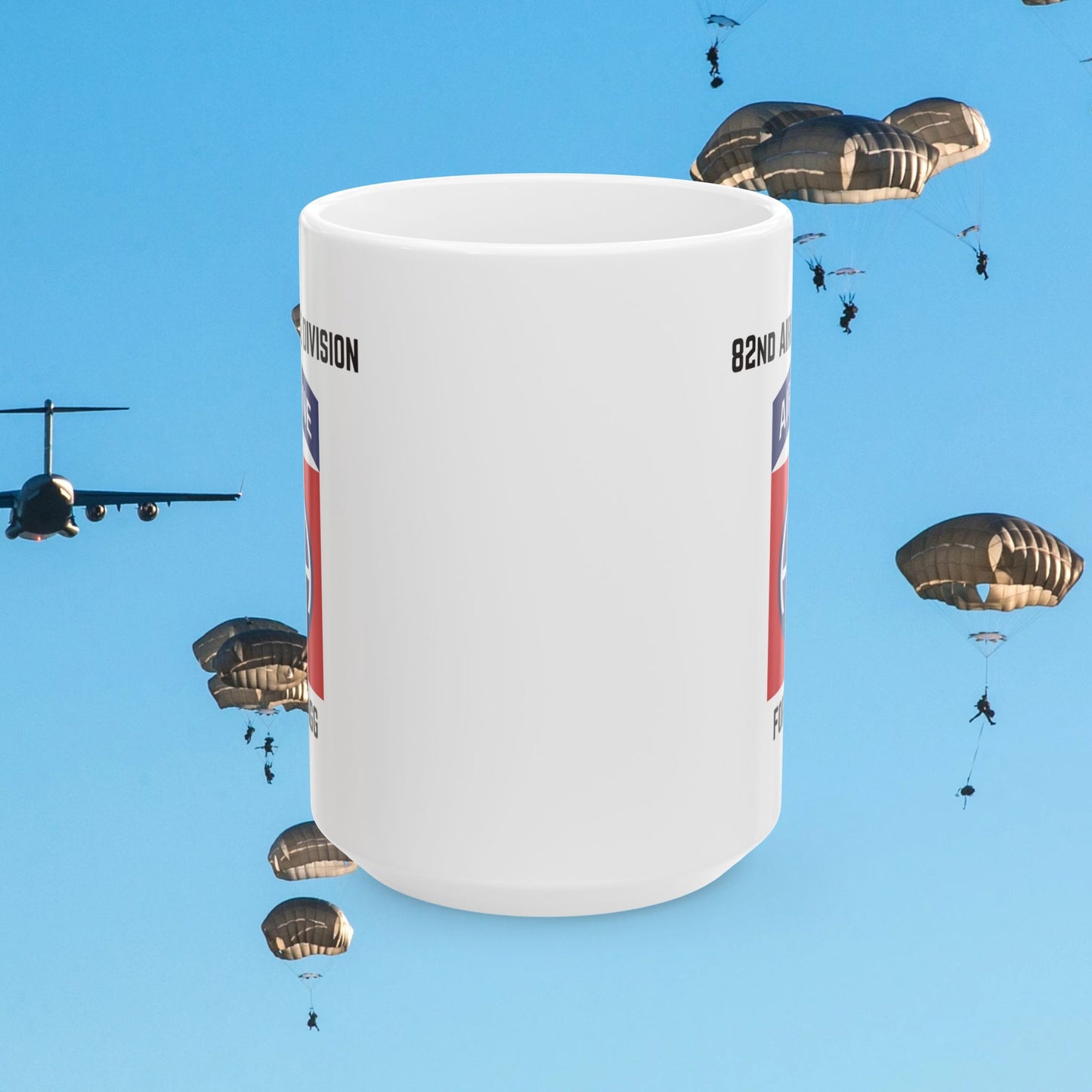 82nd Airborne Division Fort Bragg Ceramic Coffee Mug