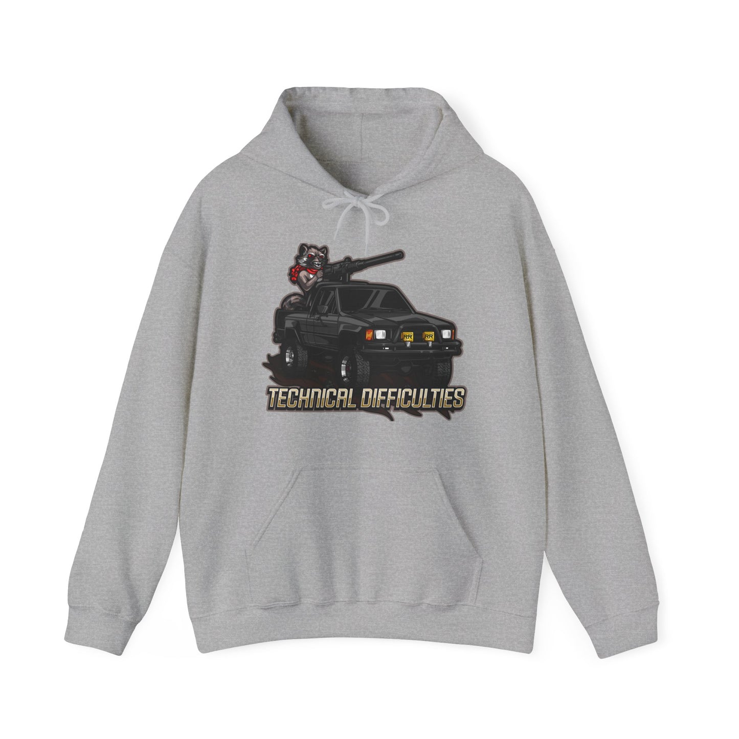 Technical Difficulties Heavy Blend™ Hooded Sweatshirt