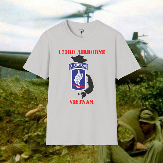 173d Airborne Vietnam Graphic T-Shirt