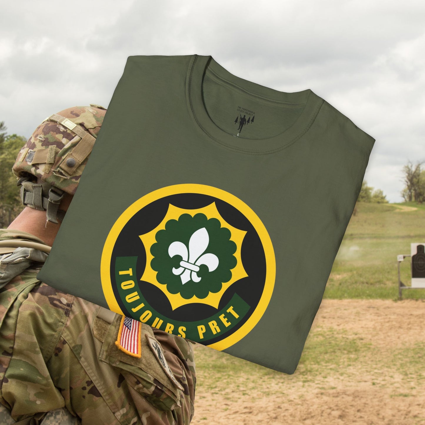 2nd ACR (2 CR) Center Chest Graphic T-Shirt