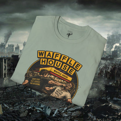 Waffle House Fight Club Graphic T-Shirt