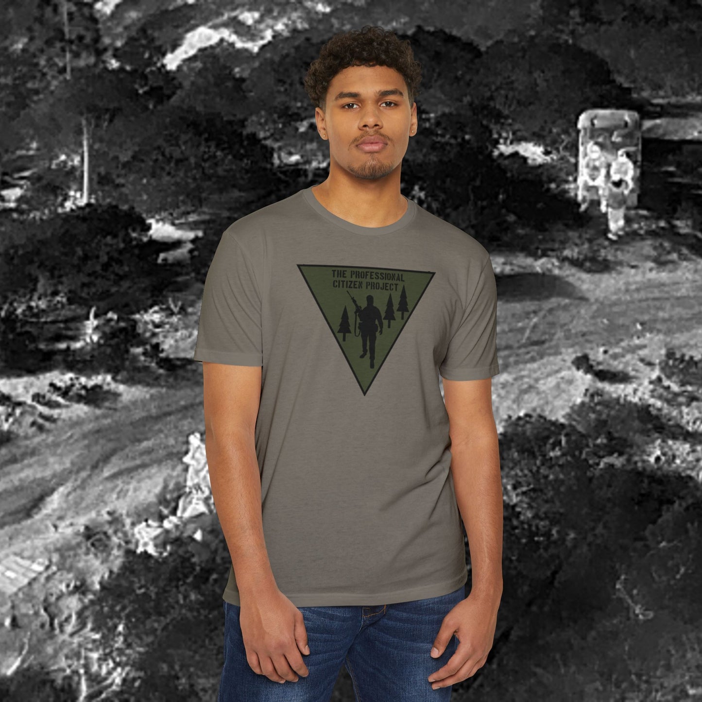 TPC Project T-Shirt Triangle Logo Graphic