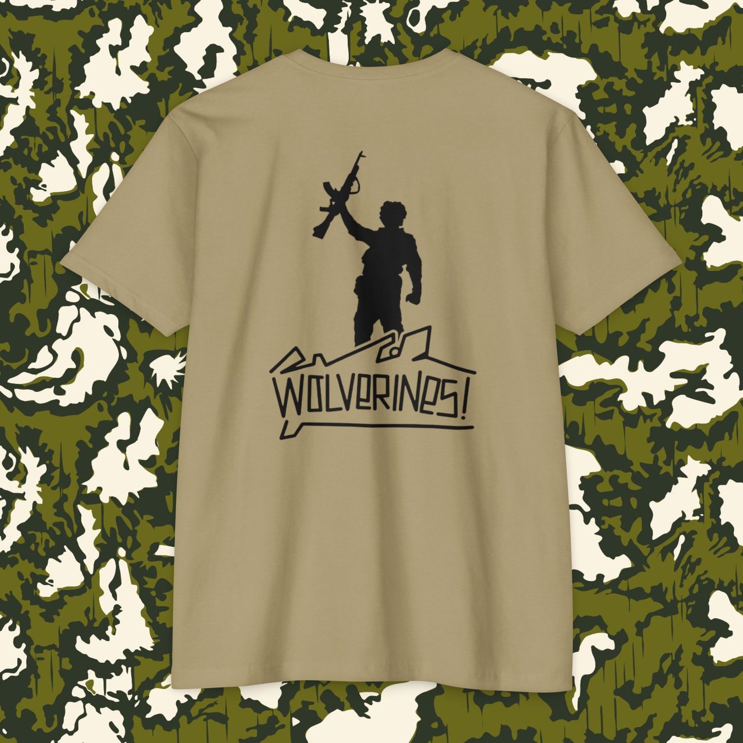 TPC Project  Recon Wolverines T-Shirt Black Graphic