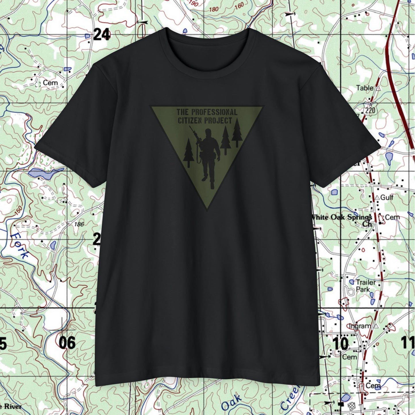 TPC Project T-Shirt Triangle Logo Graphic