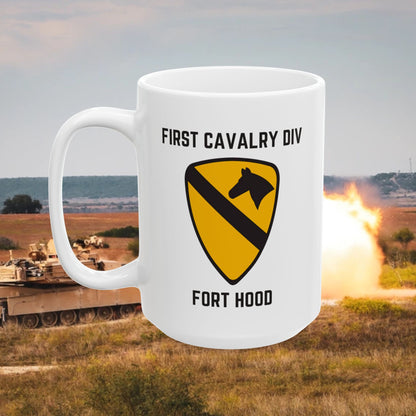 First Cavalry Division Ceramic Coffee Mug 15oz