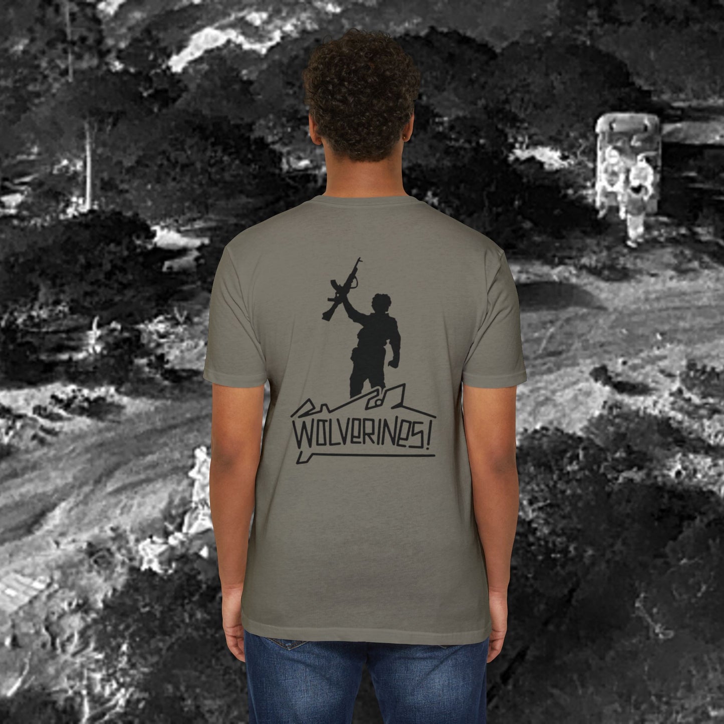 TPC Project  Recon Wolverines T-Shirt Black Graphic