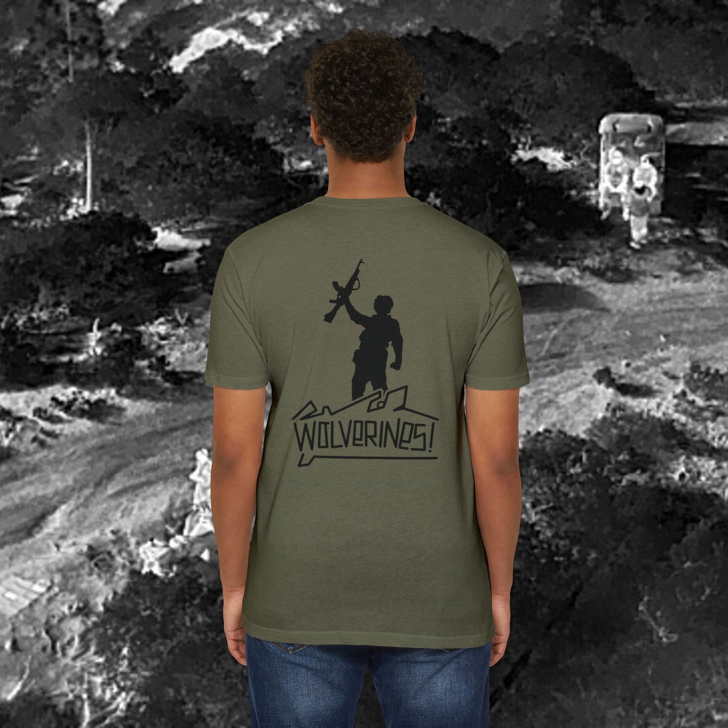 TPC Project  Recon Wolverines T-Shirt Black Graphic