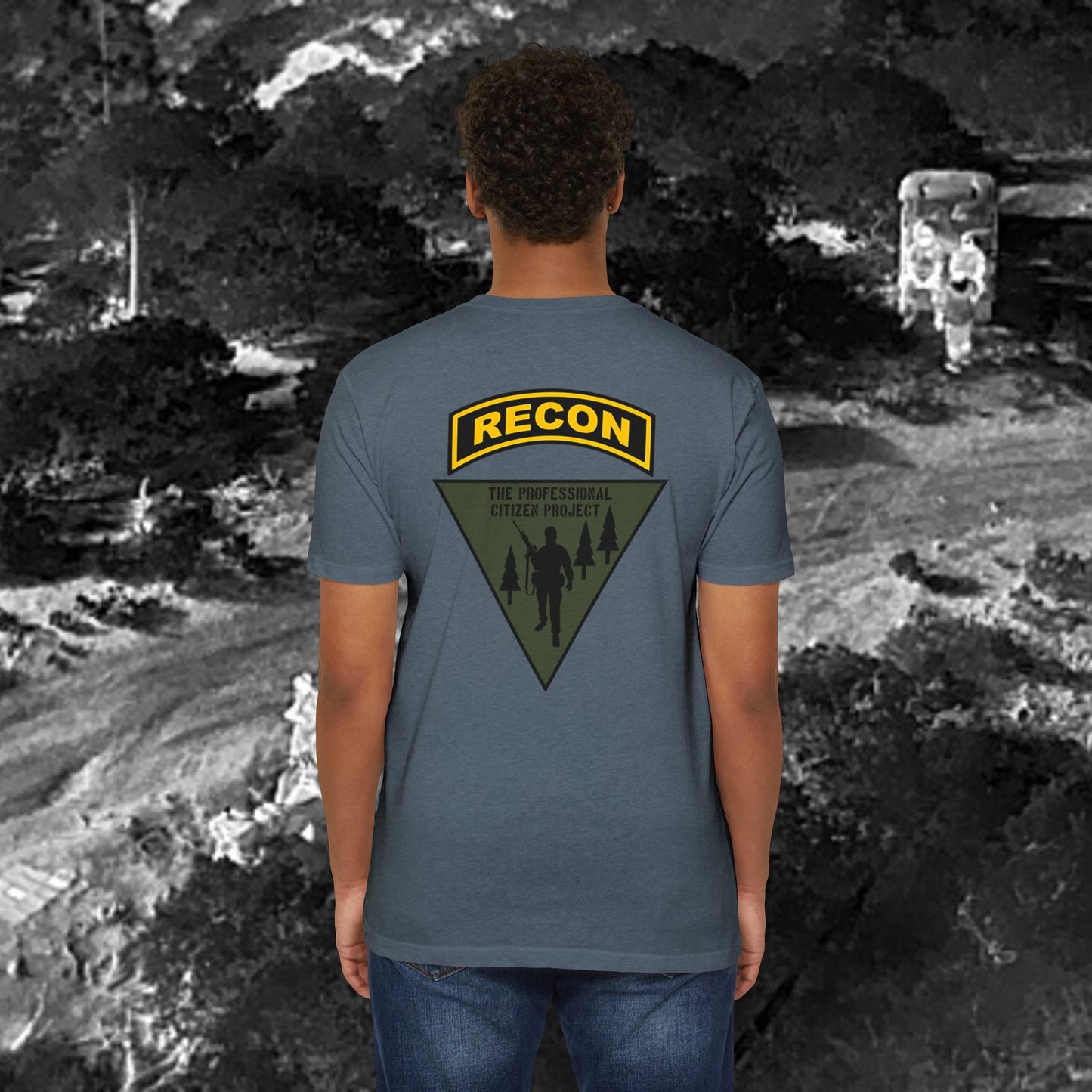 Pro Citizen Project Recon T-Shirt (black and gold tab)