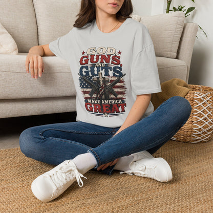 God, guns, and guts Graphic T-Shirt