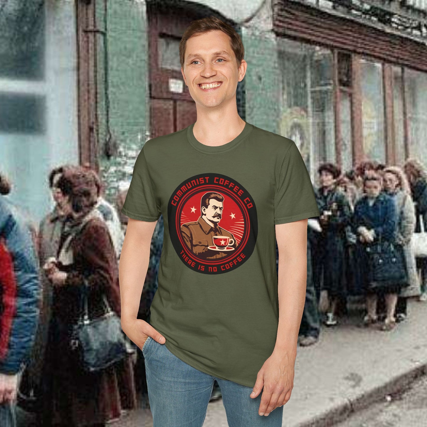 Communist Coffee Graphic T-Shirt