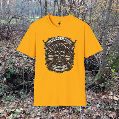 2nd Amendment Original Homeland Security Graphic T-Shirt