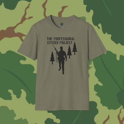 The Professional Citizen Project T-Shirt with Large Front Graphic