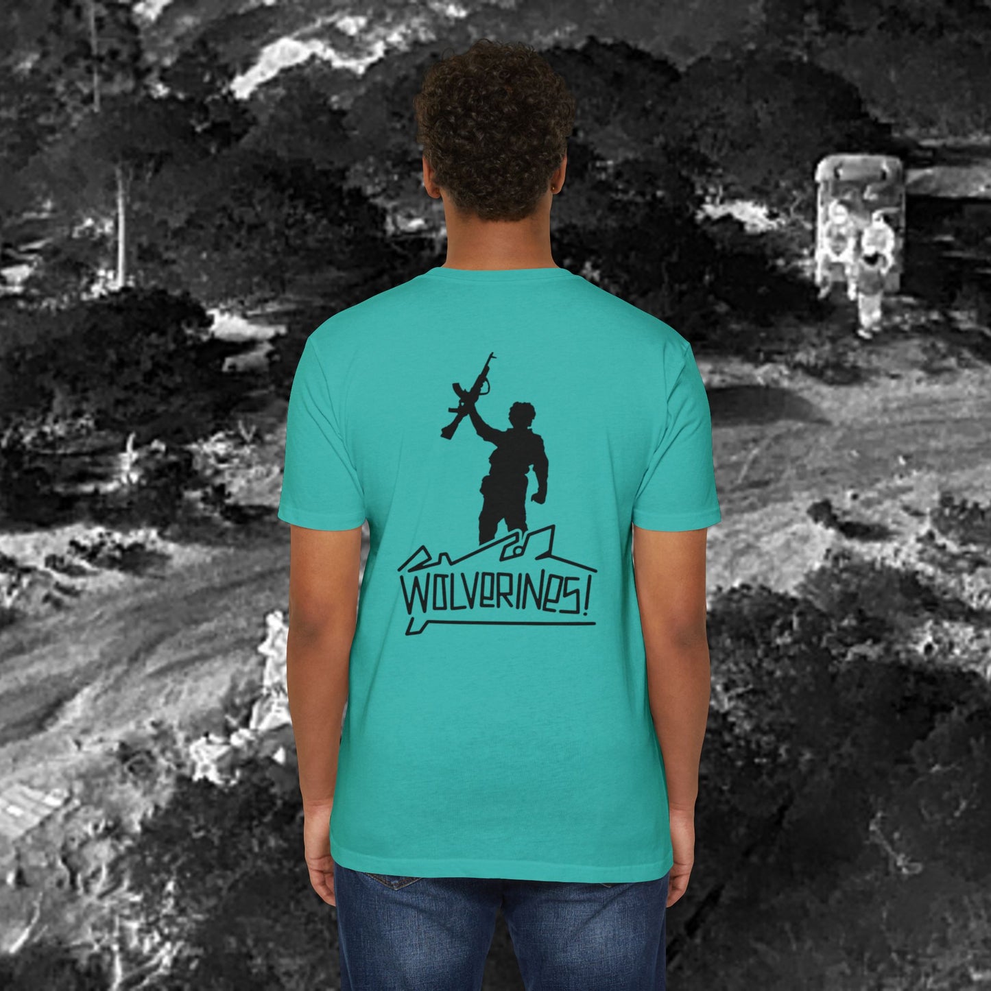 TPC Project  Recon Wolverines T-Shirt Black Graphic