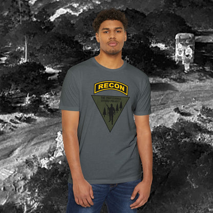 Pro Citizen Project Recon T-Shirt (black and gold tab front print)
