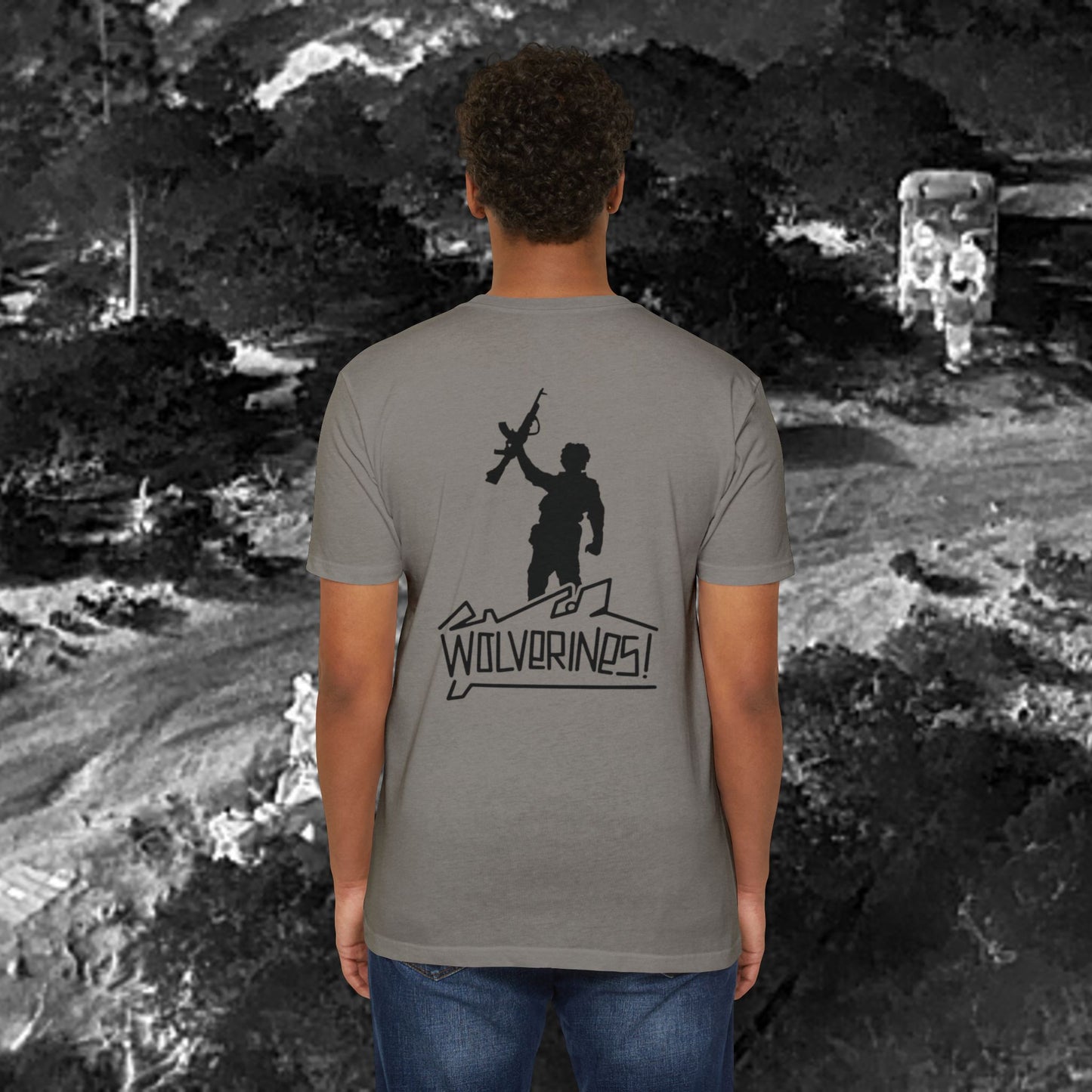 TPC Project  Recon Wolverines T-Shirt Black Graphic