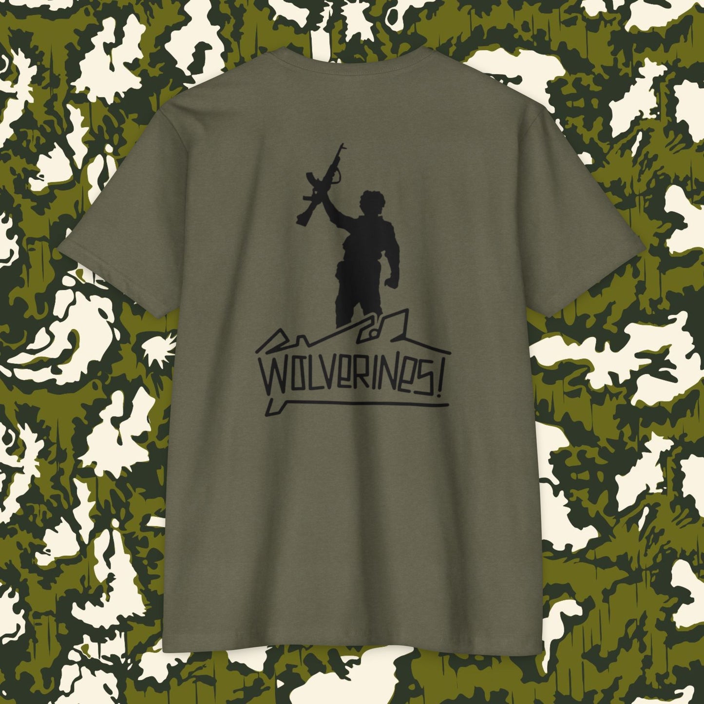 TPC Project  Recon Wolverines T-Shirt Black Graphic