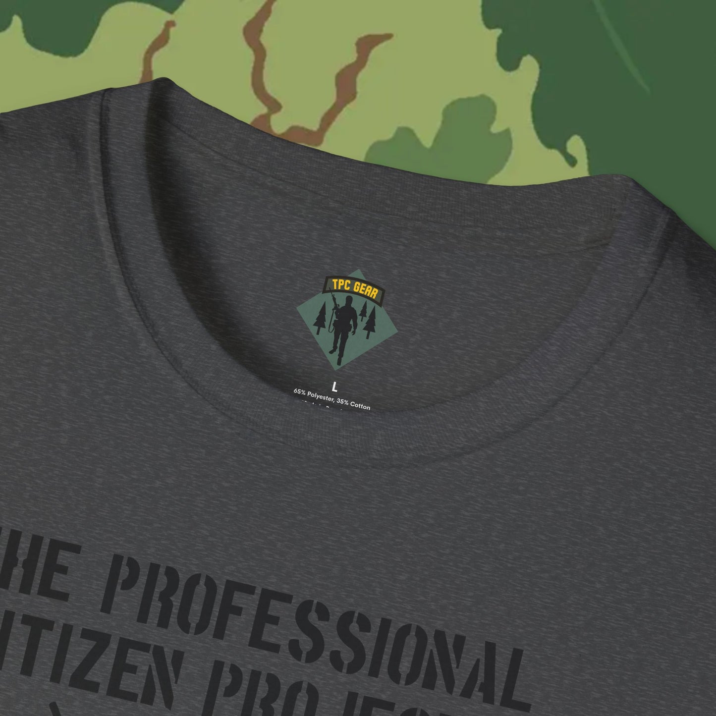 The Professional Citizen Project T-Shirt with Large Front Graphic