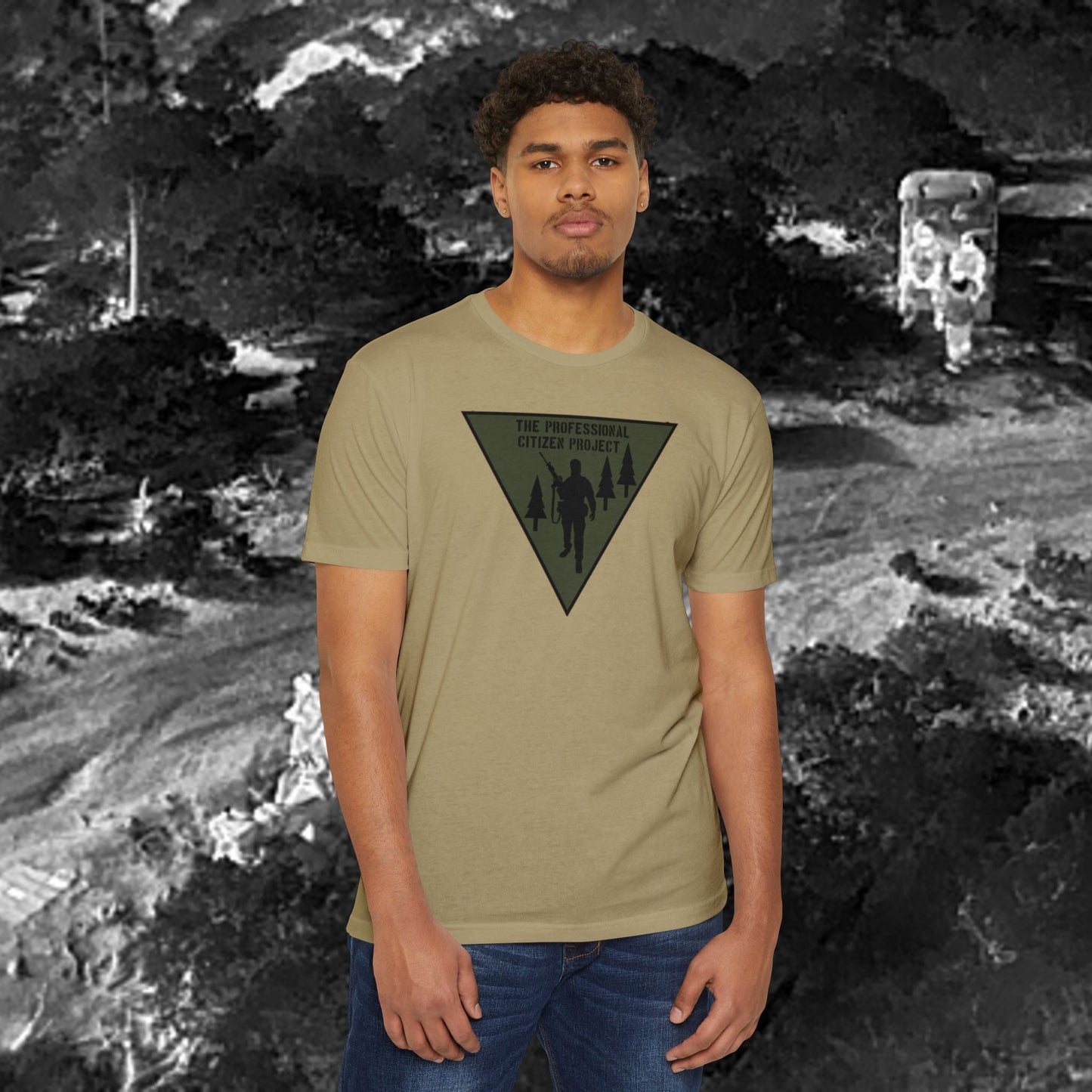 TPC Project T-Shirt Triangle Logo Graphic
