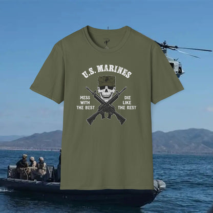 Old School Marines Graphic T-Shirt